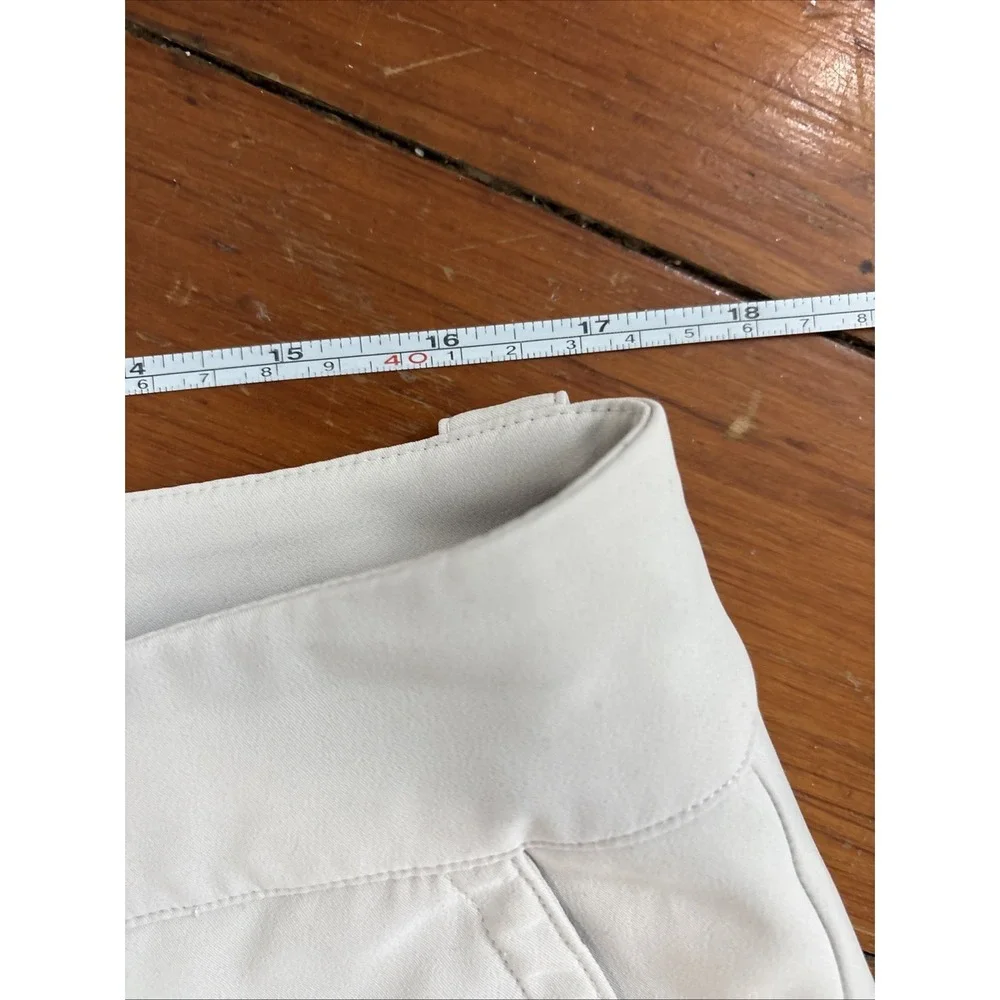 Nike Golf Skort Tour Performance Size 10 Cream White Golf Short Skirt Skort